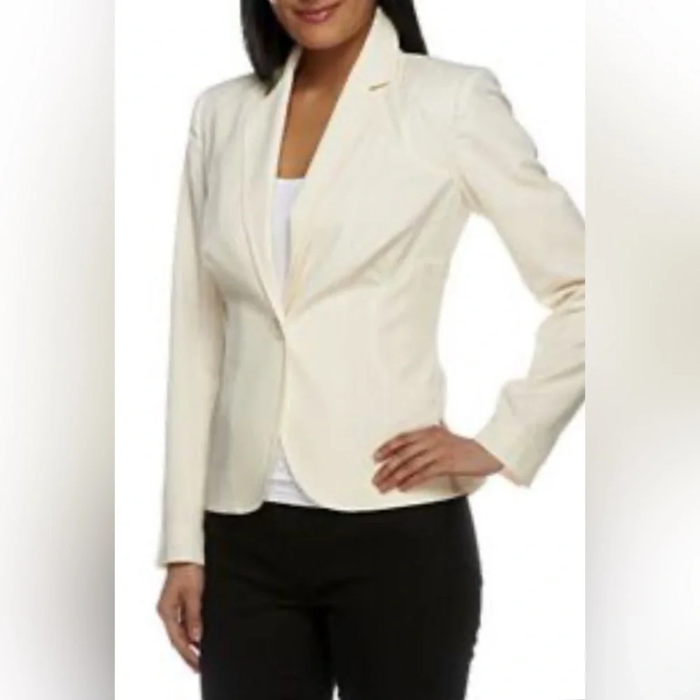 Off-White One button Blazer with Tailored fit - Picture 14 of 15